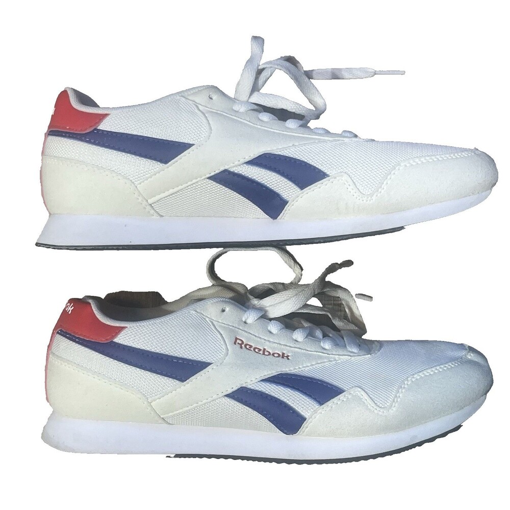 Reebok Royal Classic Jogger 2 Womens Size 9 Shoe Red White Blue  Walking